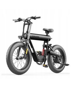 Motorower elektryczny COSWHEEL FATBIKE gruba opona czarny T20+ 500W 45km/h