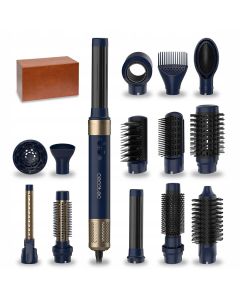 Lokówko-suszarka do włosów Cecotec Bamba CermicCare 14in1 AirGlam Blue